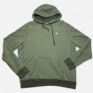 Abercrombie & Fitch Olive Green Pullover Hoodie Men’s XXL